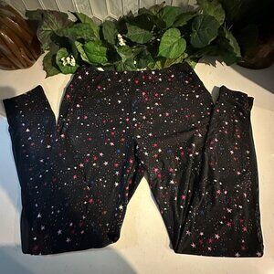 No Boundaries Womens Star Print Leggings L/G 11-13
